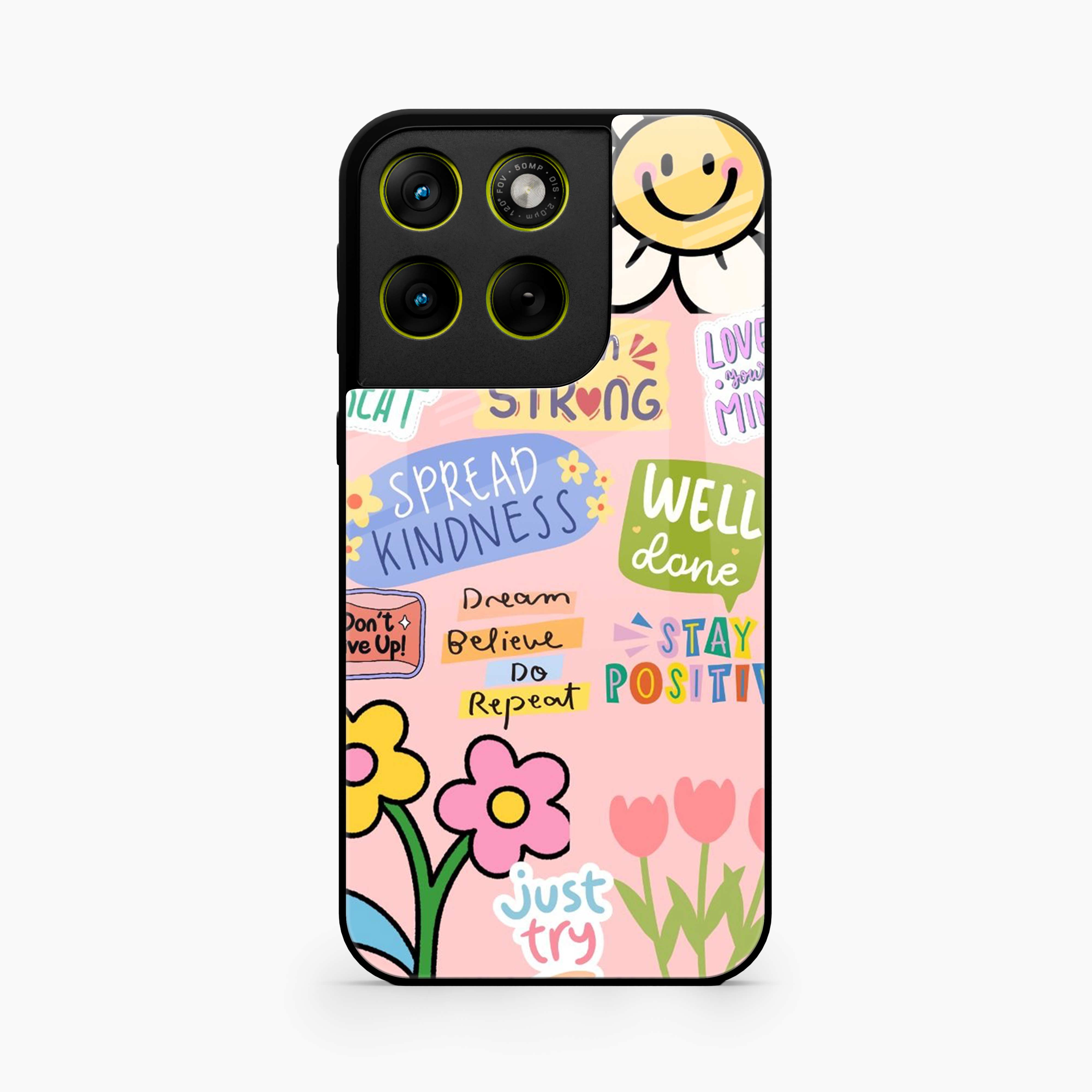 Stay Positive Motorola Edge 70 Fusion Back Cover
