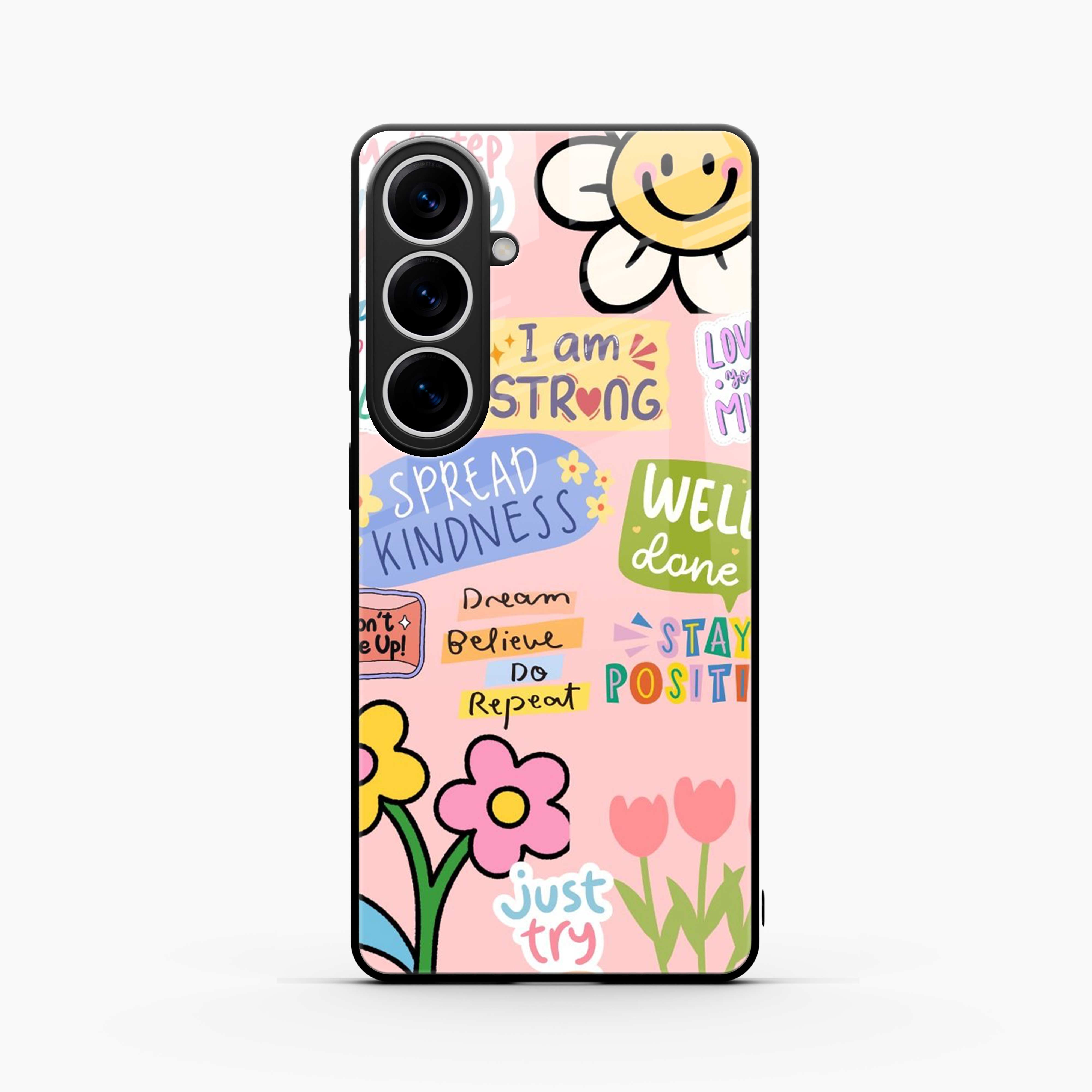 Stay Positive Samsung S26 5G Back Cover