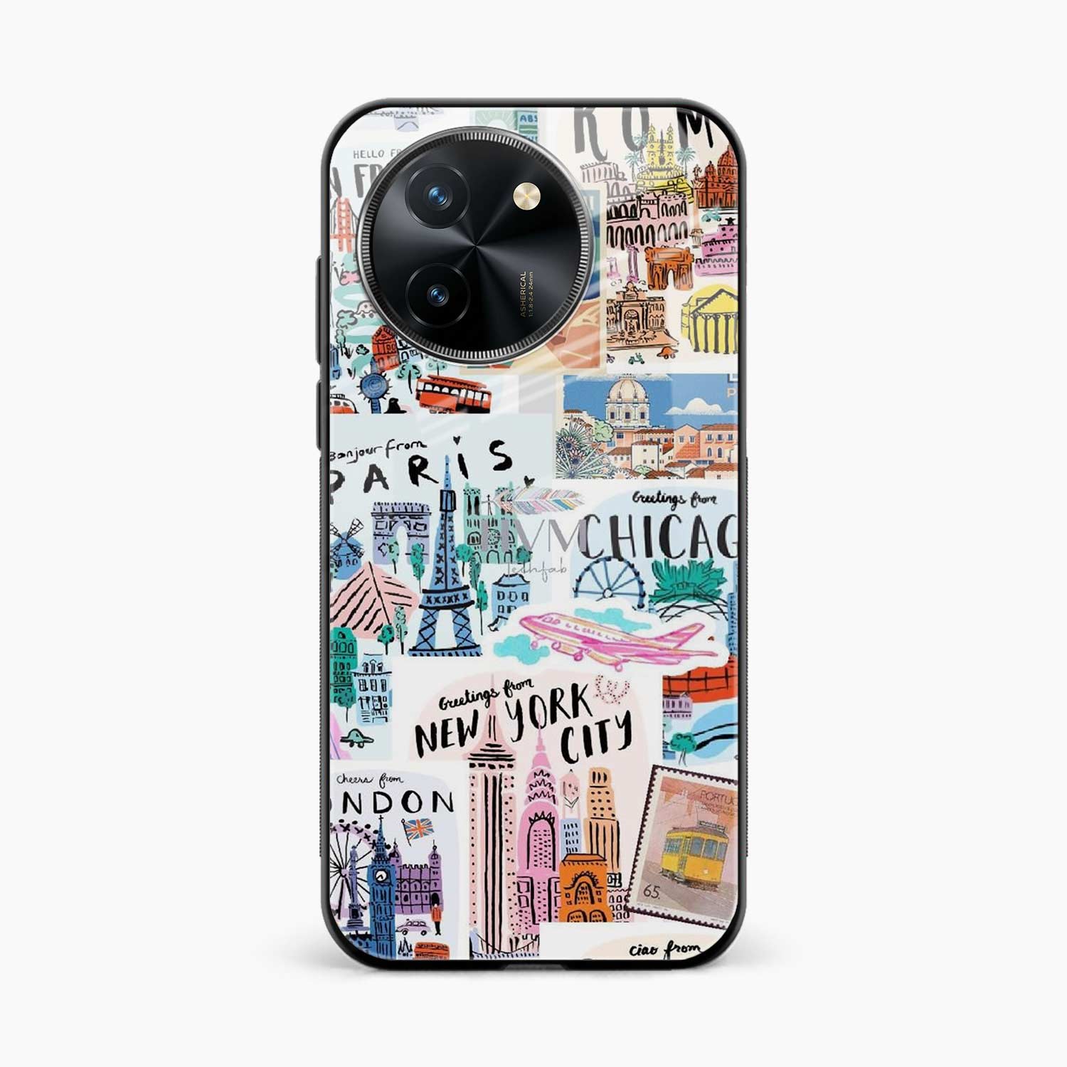 Traveler Vivo T3x 5G Back Cover