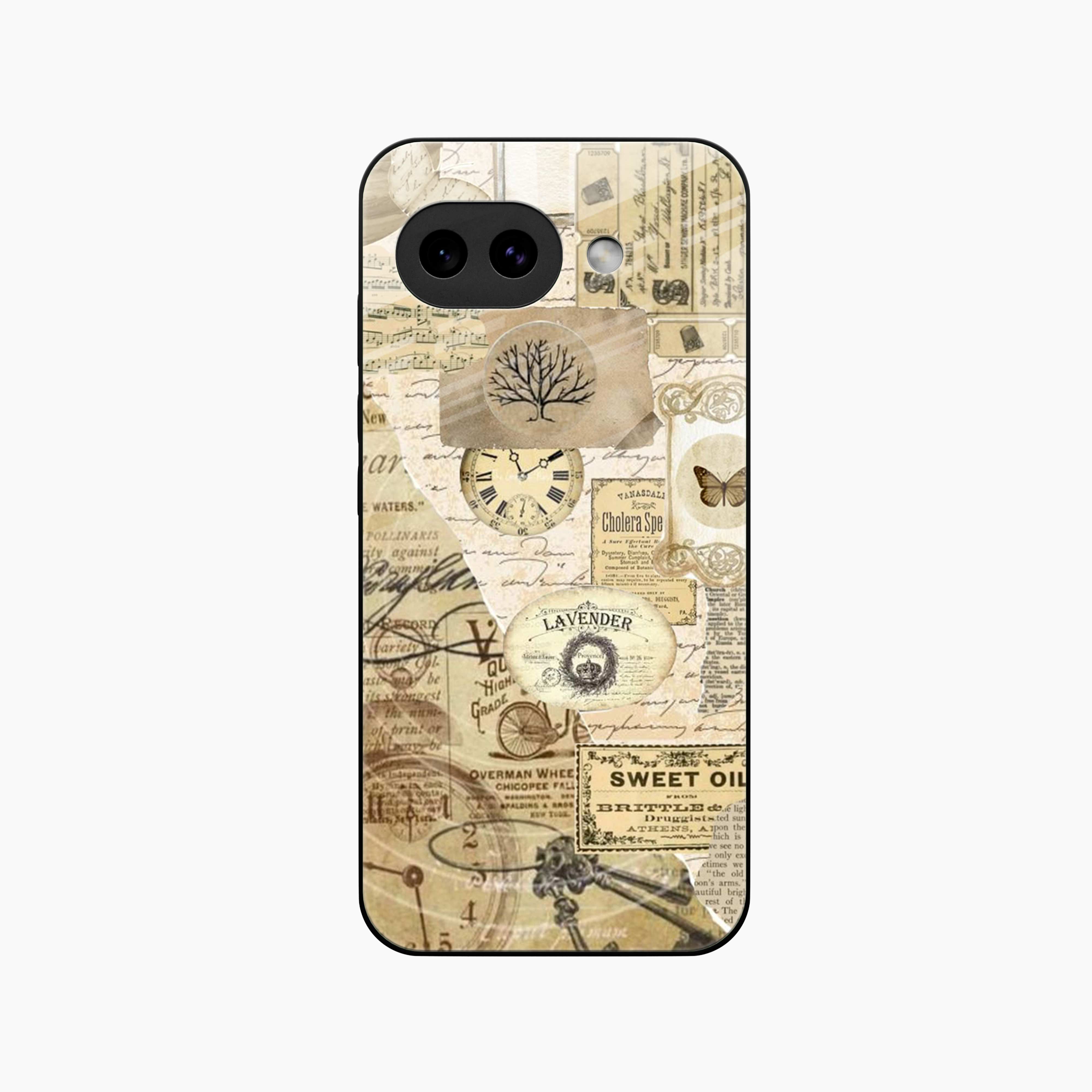 Vintage Google Pixel 10a 5G Back Cover