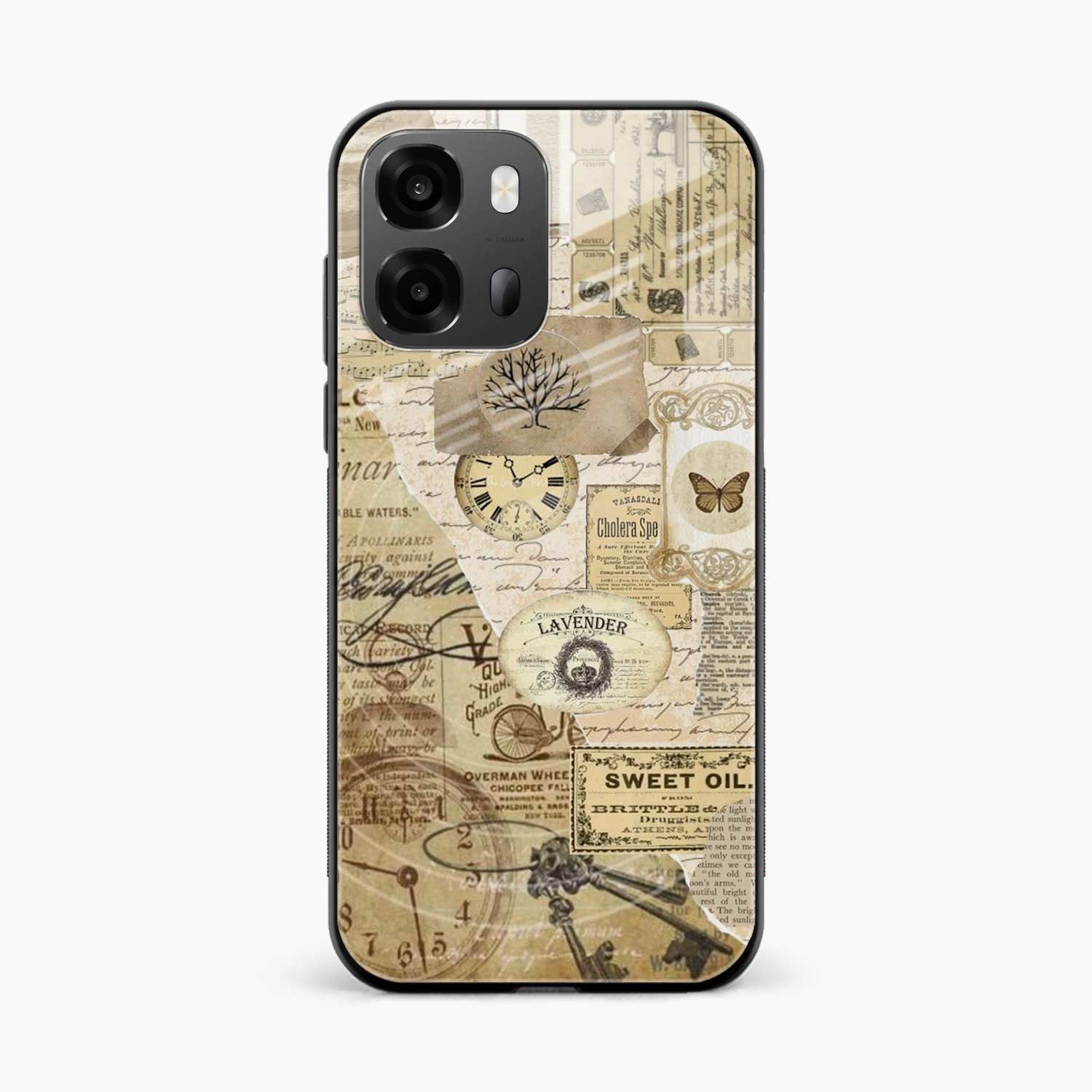 Vintage Oppo A6 Pro 5G Back Cover