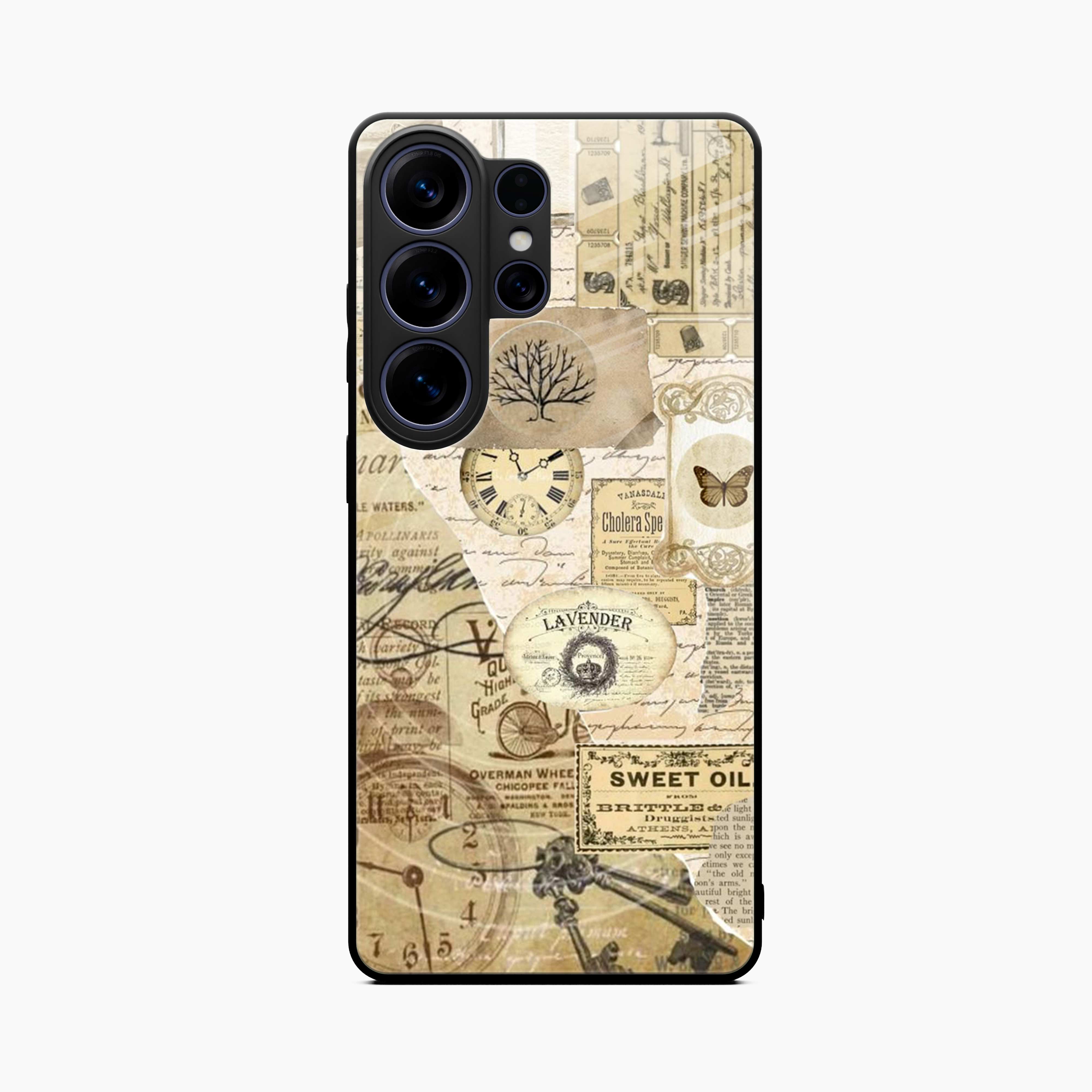 Vintage Samsung S26 Ultra 5G Back Cover