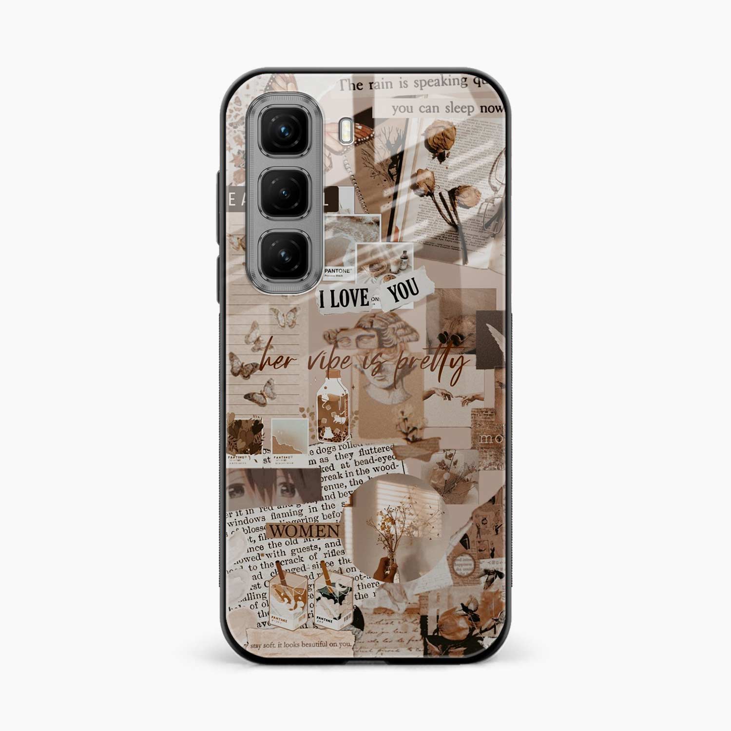 Aesthetic Vintage Infinix Hot 50 5G Back Cover