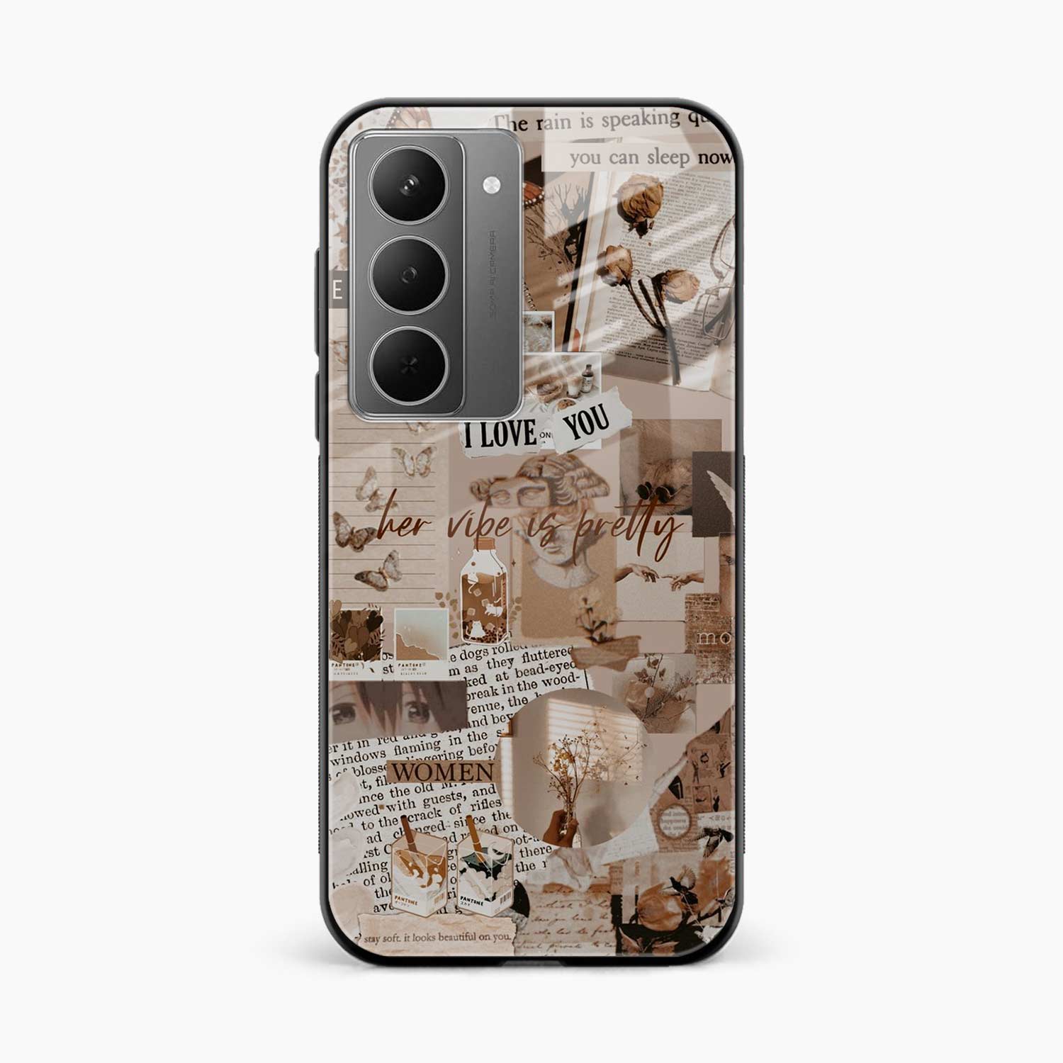 Aesthetic Vintage Realme P3x 5G Back Cover
