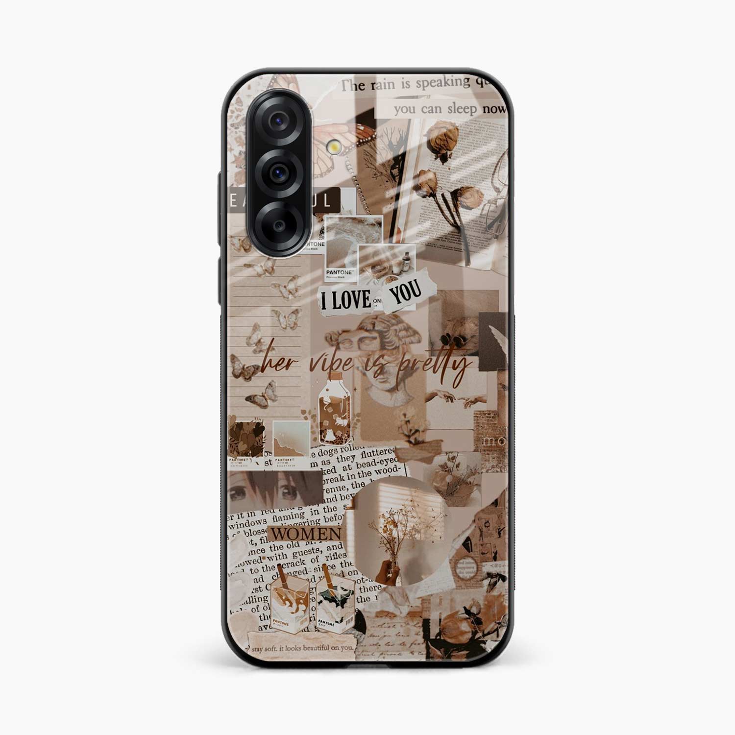 Aesthetic Vintage Samsung F17 5G Back Cover