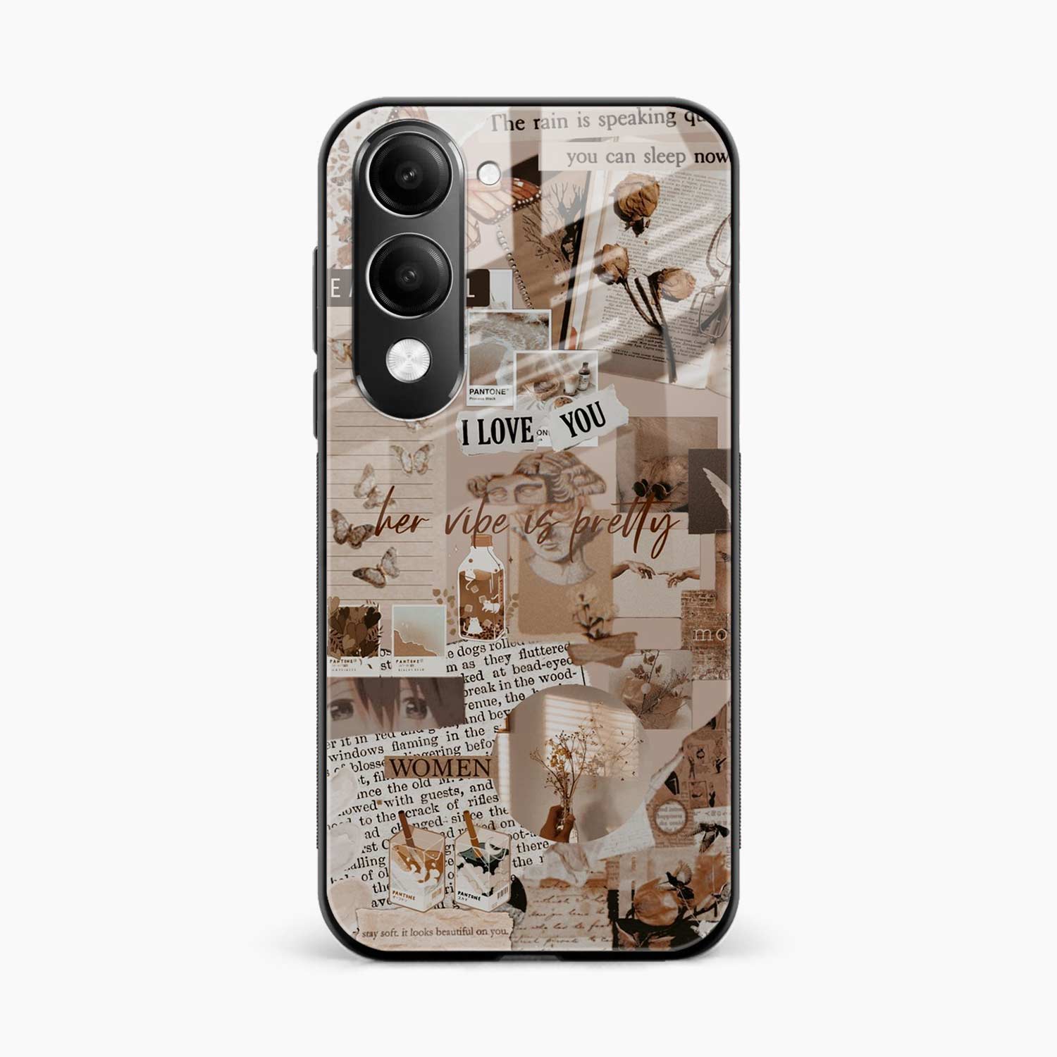 Aesthetic Vintage Vivo Y19s 5G Back Cover