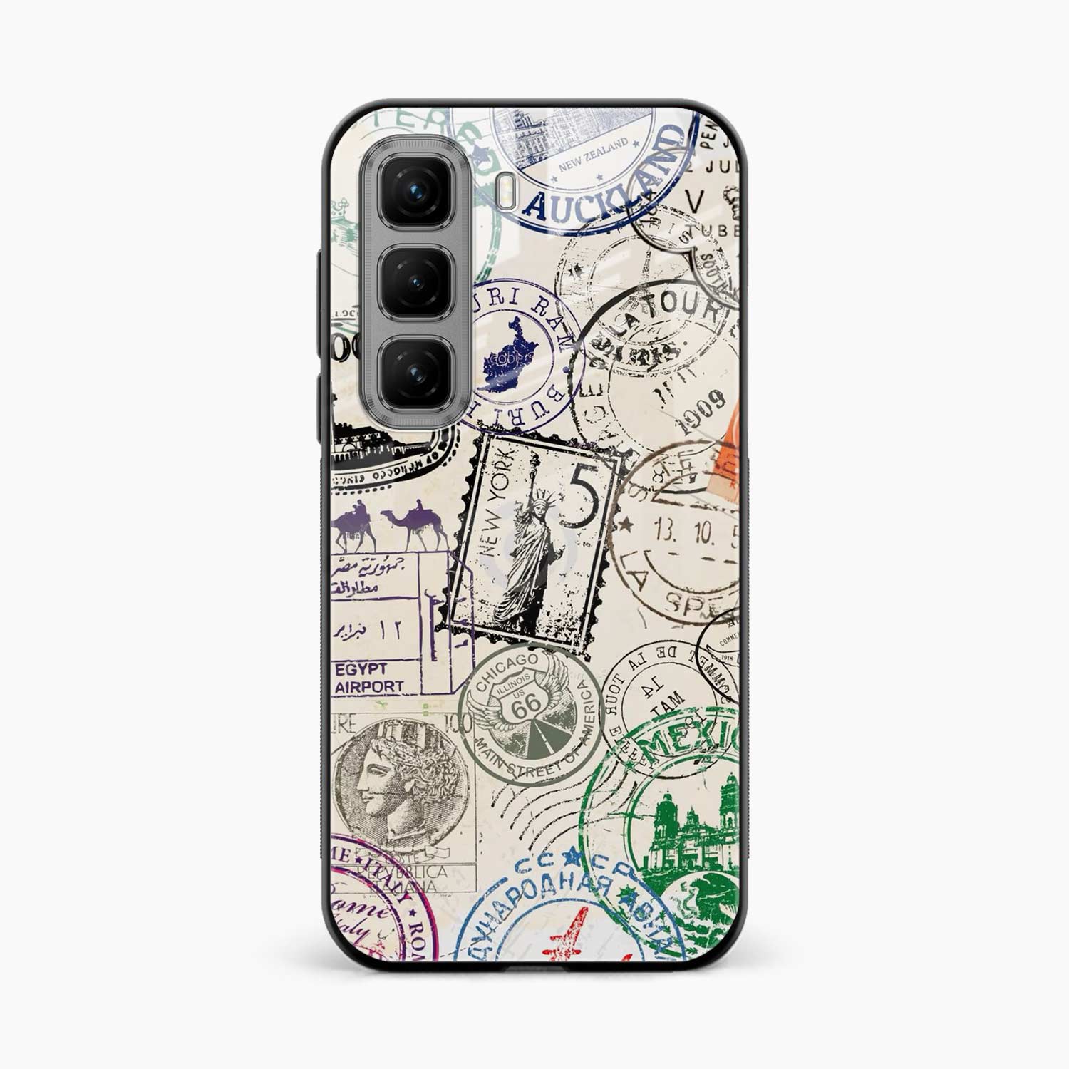 Stamps Infinix Hot 50 5G Back Cover