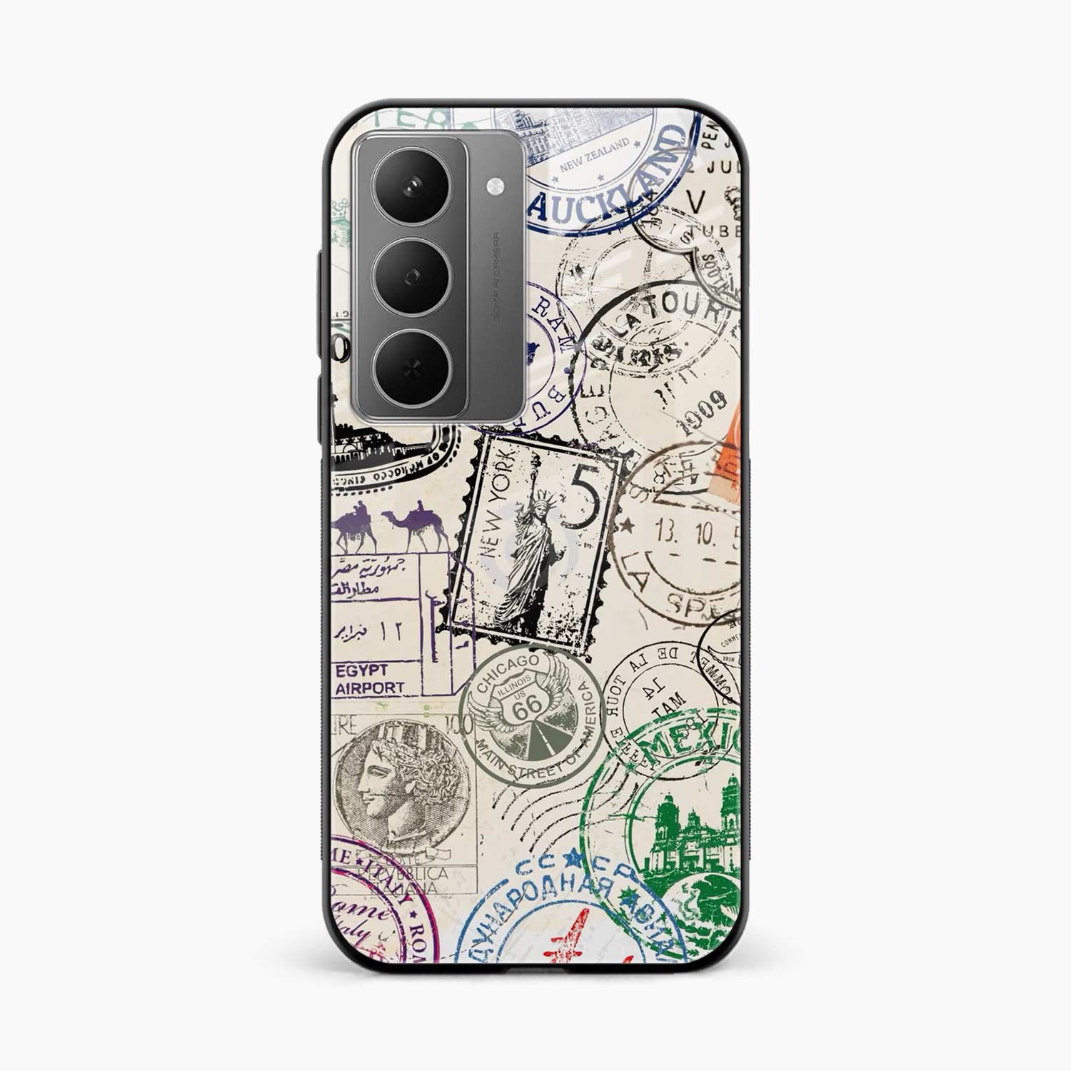 Stamps Realme Narzo 80x 5G Back Cover