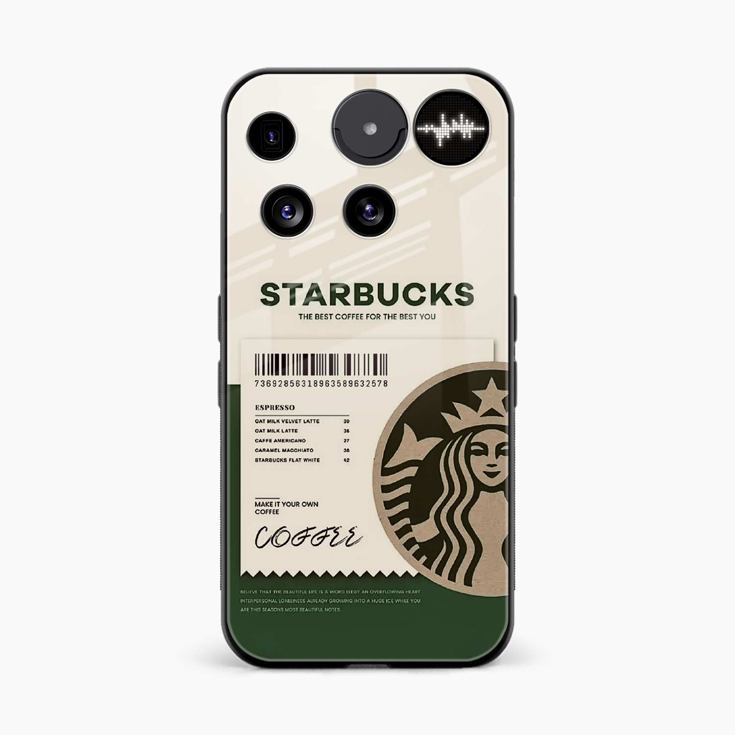 Starbucks Nothing Phone 3 Back Cover
