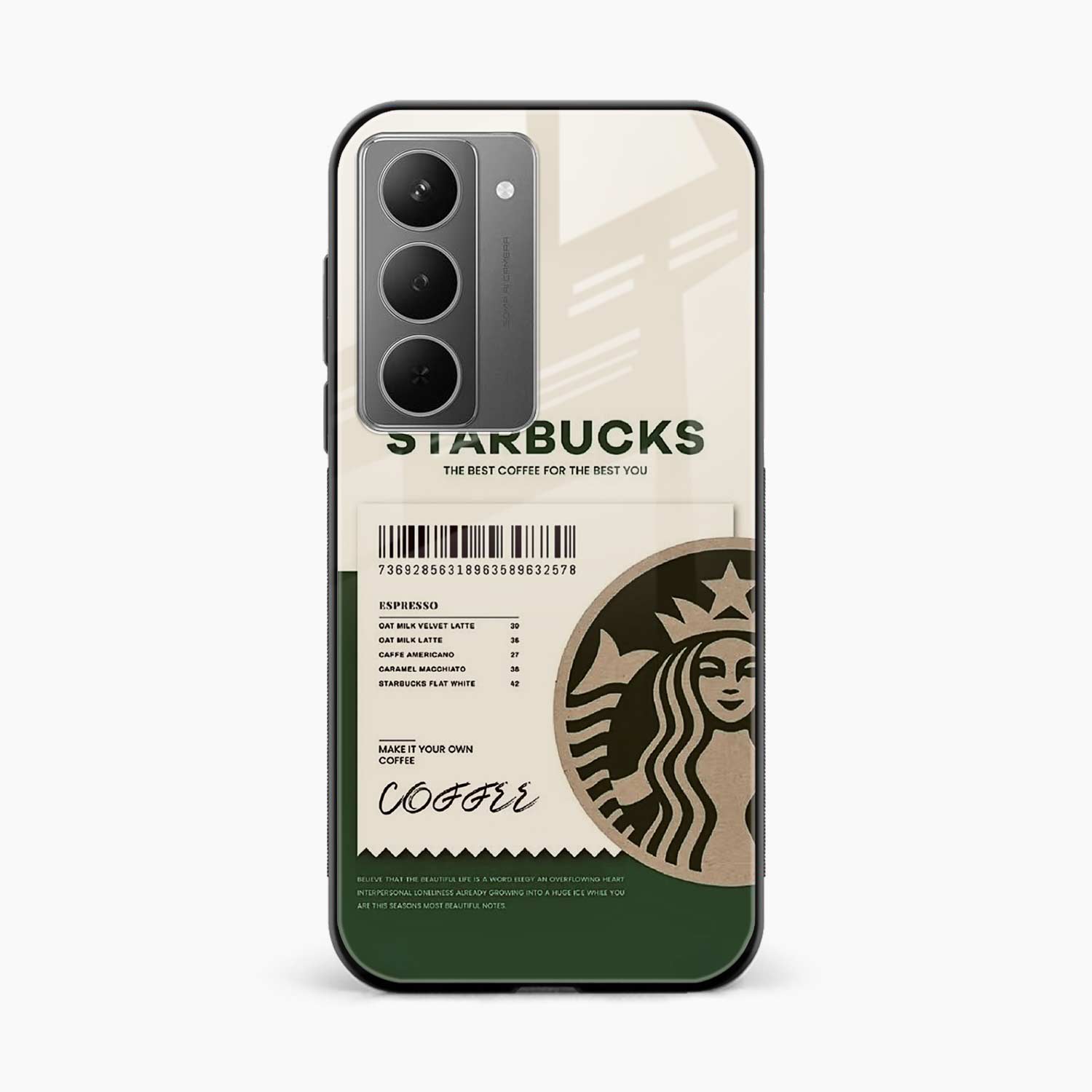 Starbucks Realme P3x 5G Back Cover