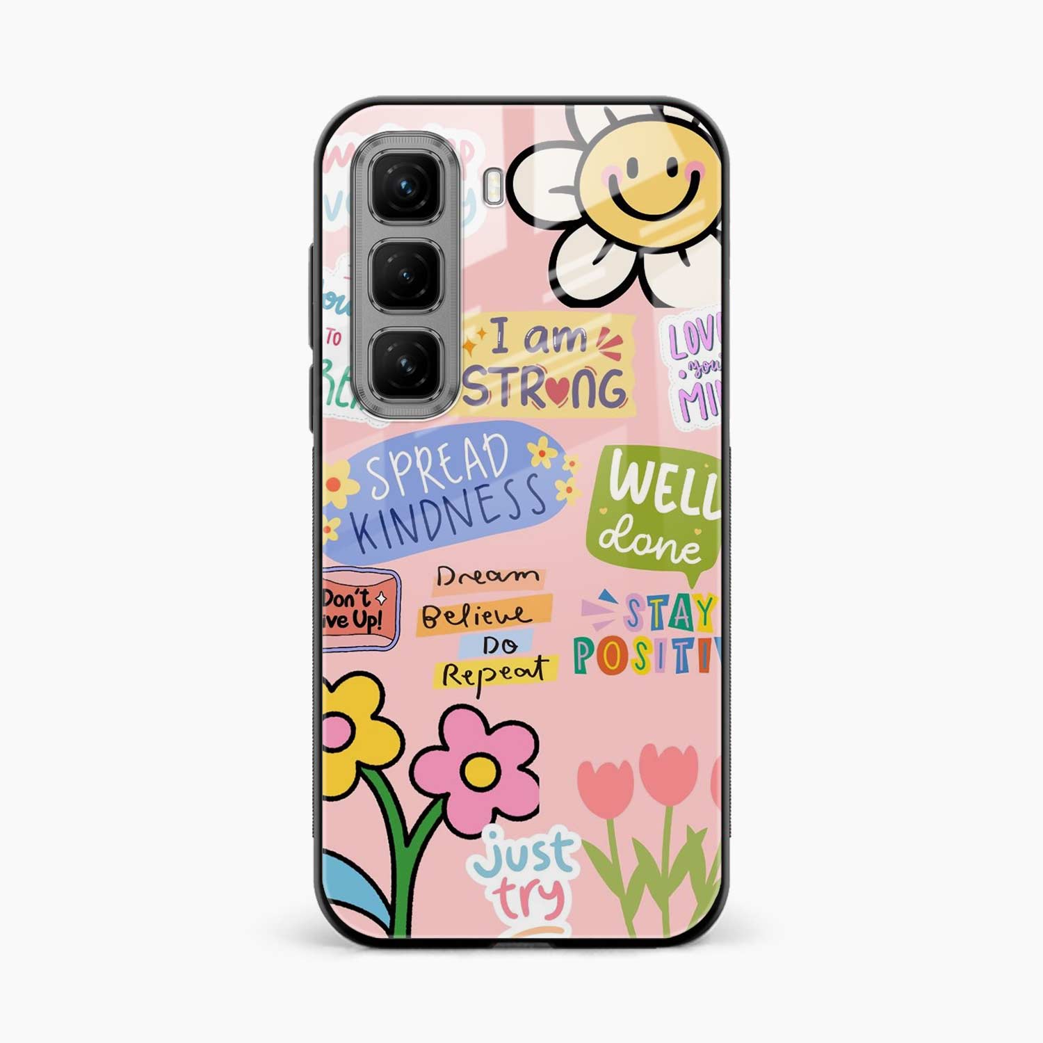 Stay Positive Infinix Hot 50 5G Back Cover