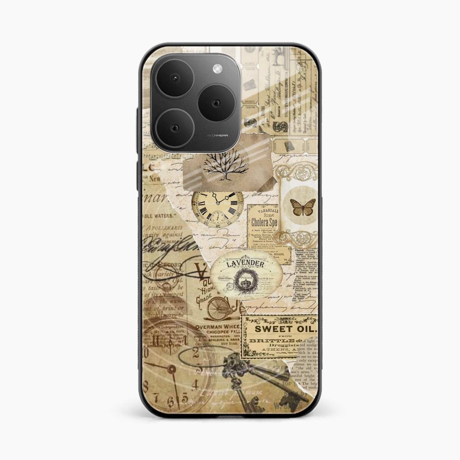 Vintage Realme 15t 5G Back Cover