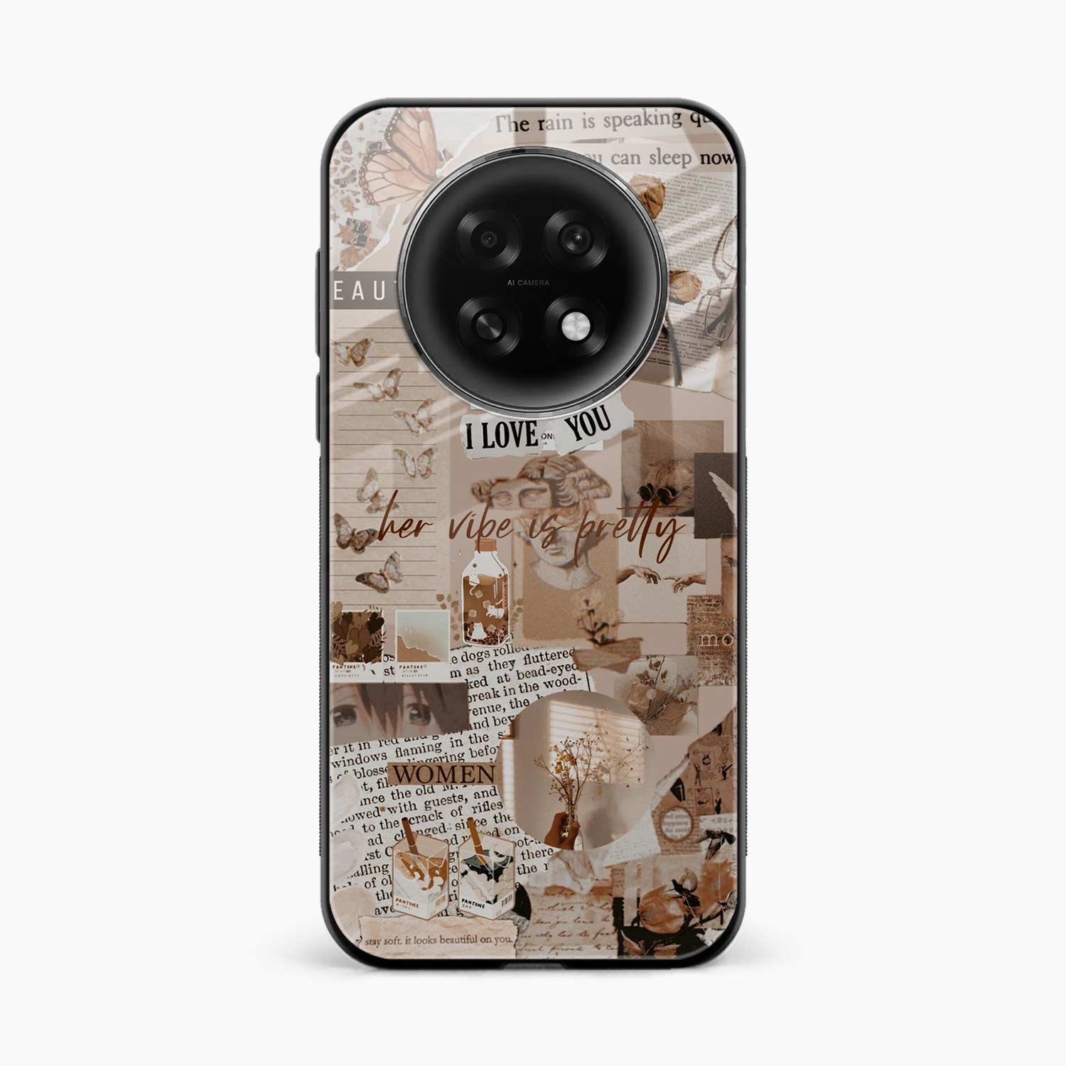 Aesthetic Vintage Oppo F31 Pro Plus 5G Back Cover