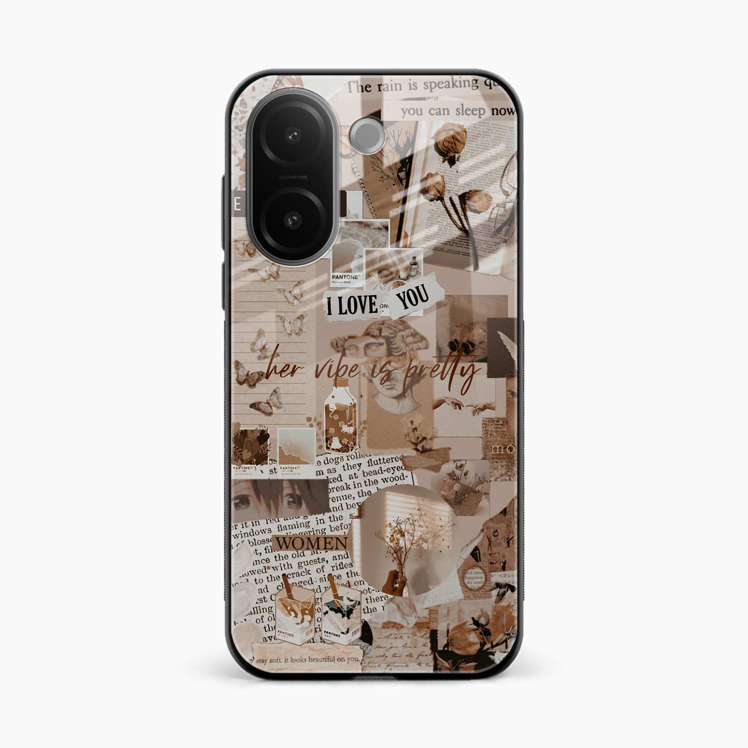 Aesthetic Vintage Vivo V60e 5G Back Cover