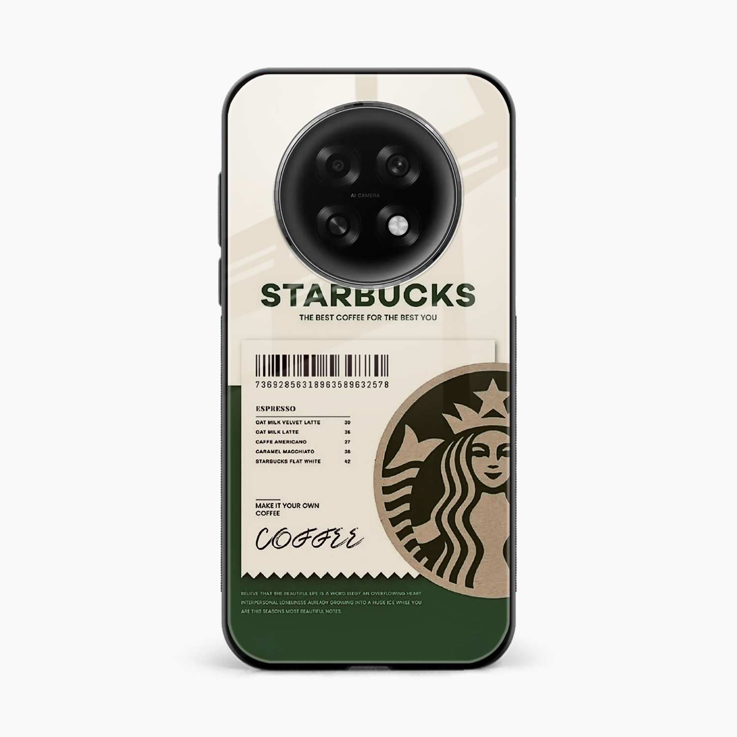 Starbucks Oppo F31 Pro Plus 5G Back Cover