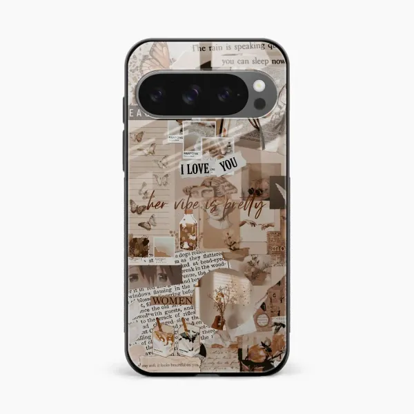 Aesthetic Vintagel Google Pixel 9 Pro Xl Back Cover