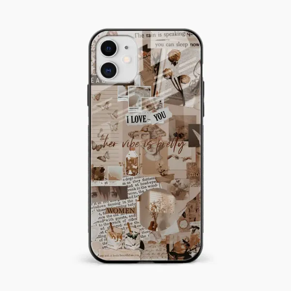 Aesthetic Vintagel iPhone 11 Back Cover