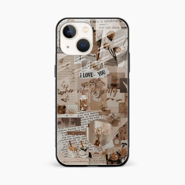 Aesthetic Vintagel iPhone 14 Plus Back Cover