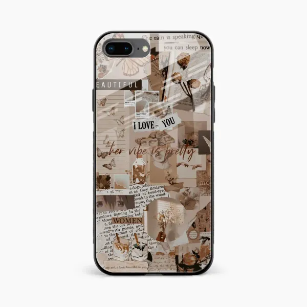 Aesthetic Vintagel iPhone 8 Plus Back Cover