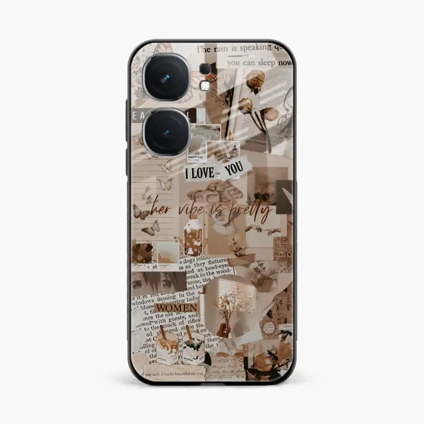 Aesthetic Vintagel Iqoo Neo 9 Pro 5G Back Cover