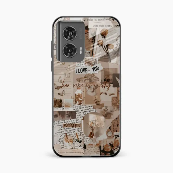 Aesthetic Vintagel Motorola Edge 50 Fusion 5G Back Cover