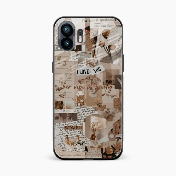 Aesthetic Vintagel Nothing Phone 1 Back Cover