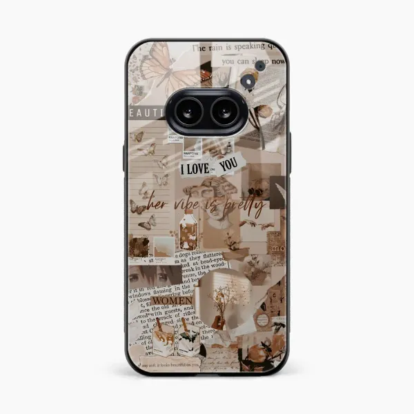 Aesthetic Vintagel Nothing Phone 2a 5G Back Cover