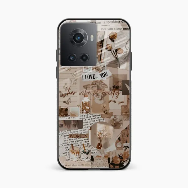 Aesthetic Vintagel OnePlus 10R Back Cover