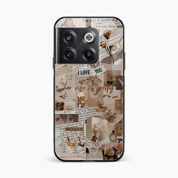Aesthetic Vintagel OnePlus 10T Back Cover