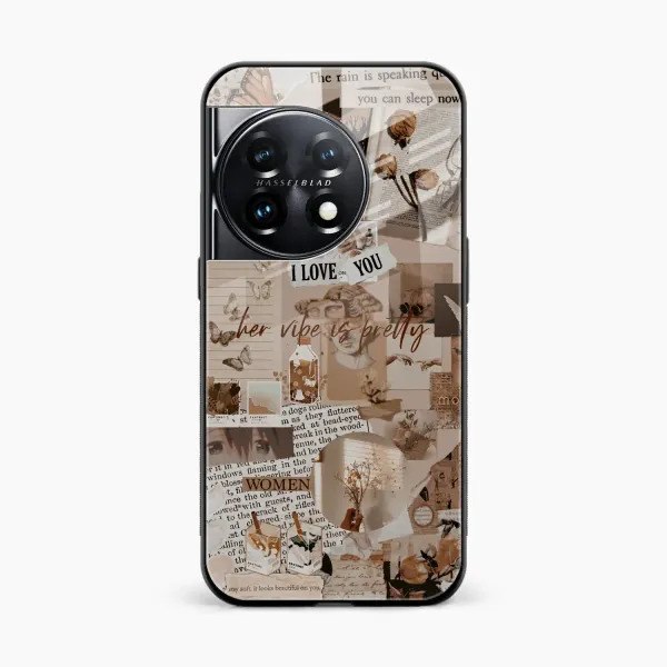 Aesthetic Vintagel OnePlus 11r Back Cover
