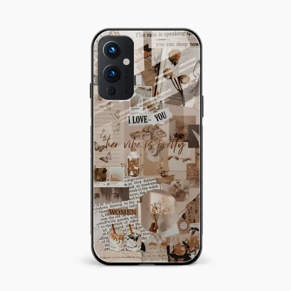 Aesthetic Vintagel OnePlus 9 Back Cover