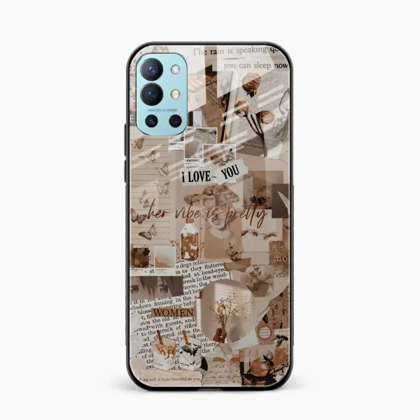 Aesthetic Vintagel OnePlus 9r Back Cover