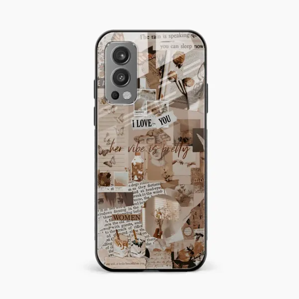 Aesthetic Vintagel OnePlus Nord 2 Back Cover