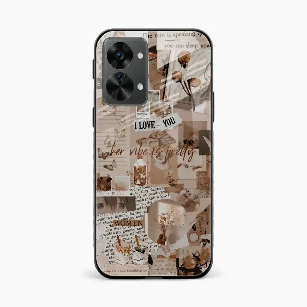 Aesthetic Vintagel OnePlus Nord 2t Back Cover