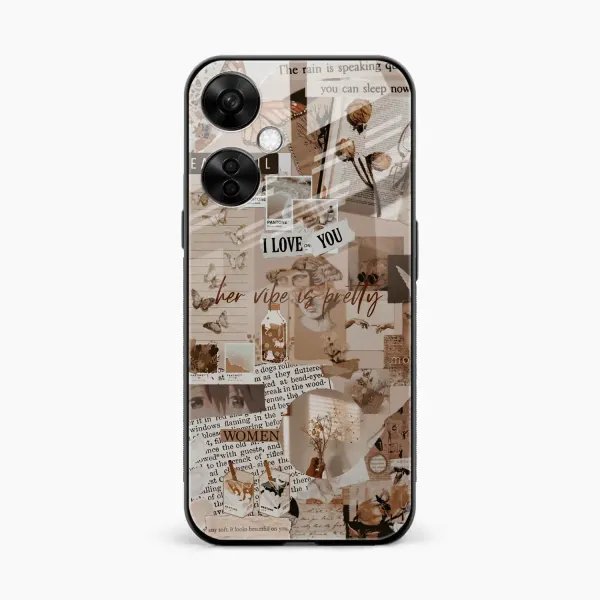 Aesthetic Vintagel OnePlus Nord CE 3 Lite Back Cover