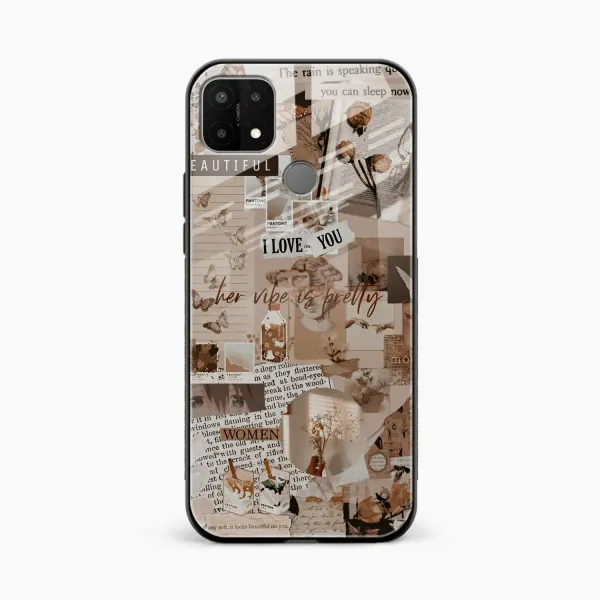 Aesthetic Vintagel Oppo A15 Back Cover