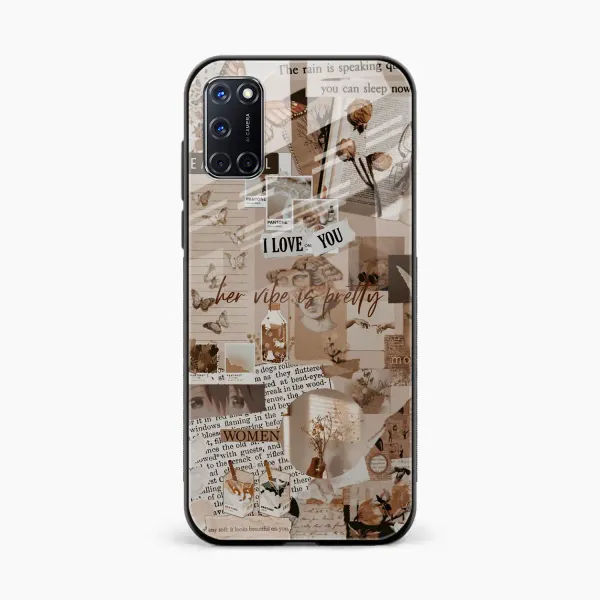 Aesthetic Vintagel Oppo A52 Back Cover