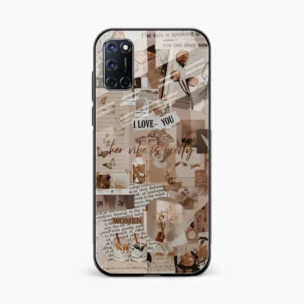 Aesthetic Vintagel Oppo A72 Back Cover
