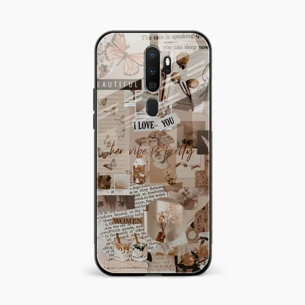 Aesthetic Vintagel Oppo A9 Back Cover