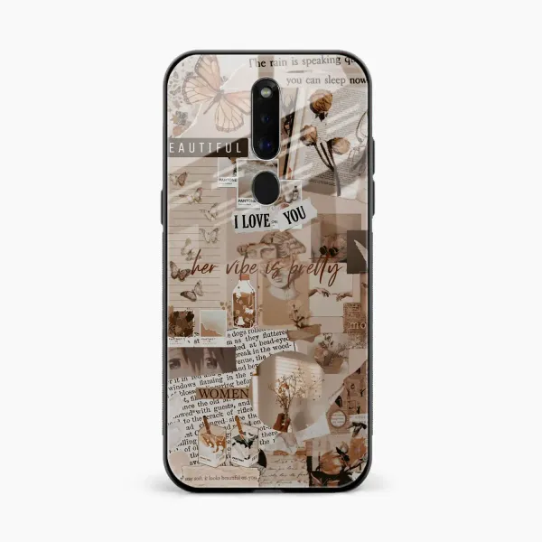 Aesthetic Vintagel Oppo F11 Pro Back Cover