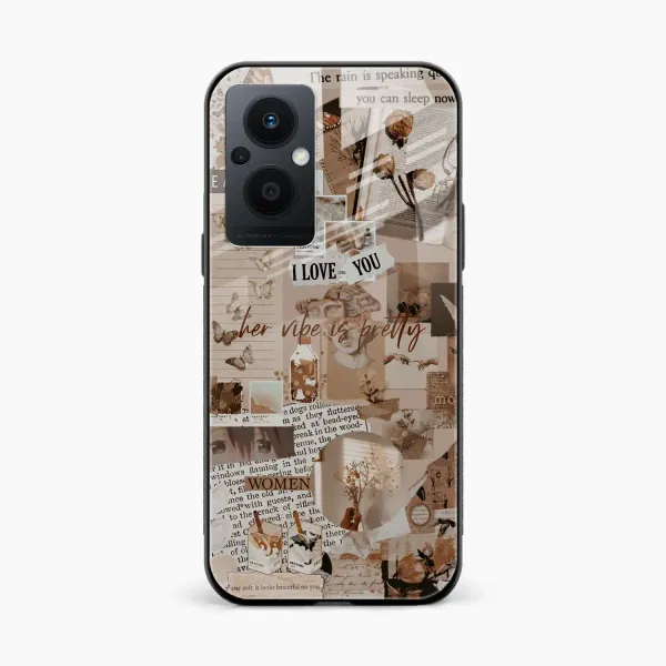 Aesthetic Vintagel Oppo F21s Pro 5G Back Cover