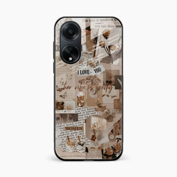 Aesthetic Vintagel Oppo F23 Back Cover