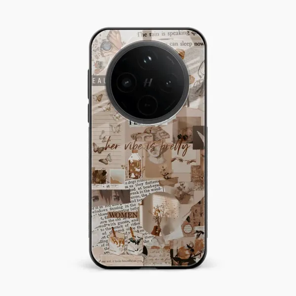 Aesthetic Vintagel Oppo Find X8 5G Back Cover