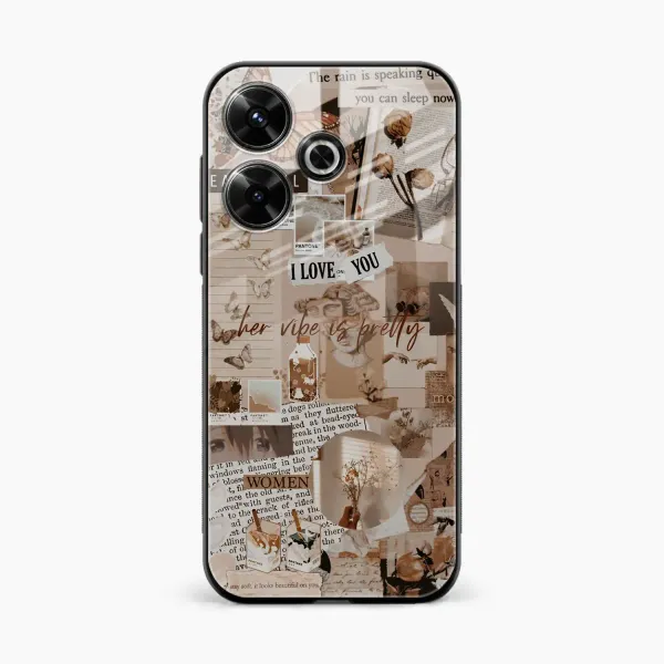 Aesthetic Vintagel Poco M6 Plus 5G Back Cover