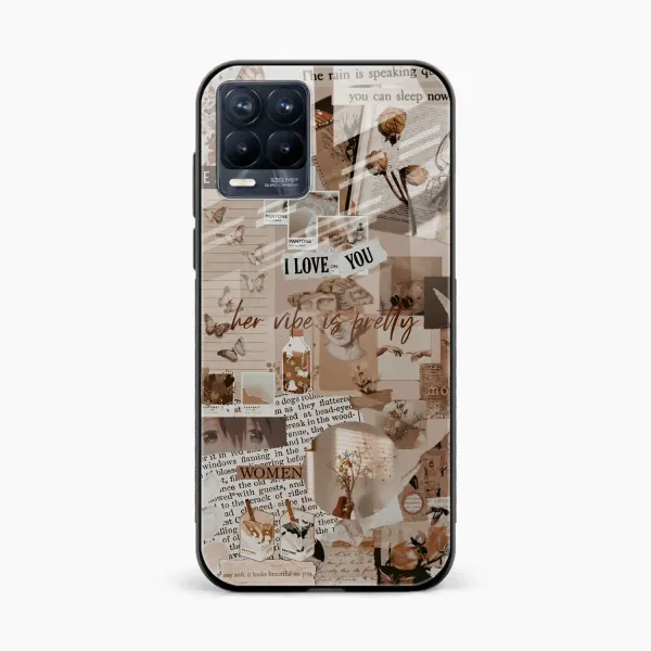 Aesthetic Vintagel Realme 8 Pro Back Cover