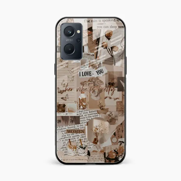 Aesthetic Vintagel Realme 9i 4G Back Cover