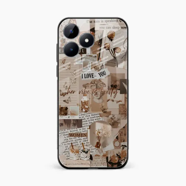 Aesthetic Vintagel Realme C53 Back Cover