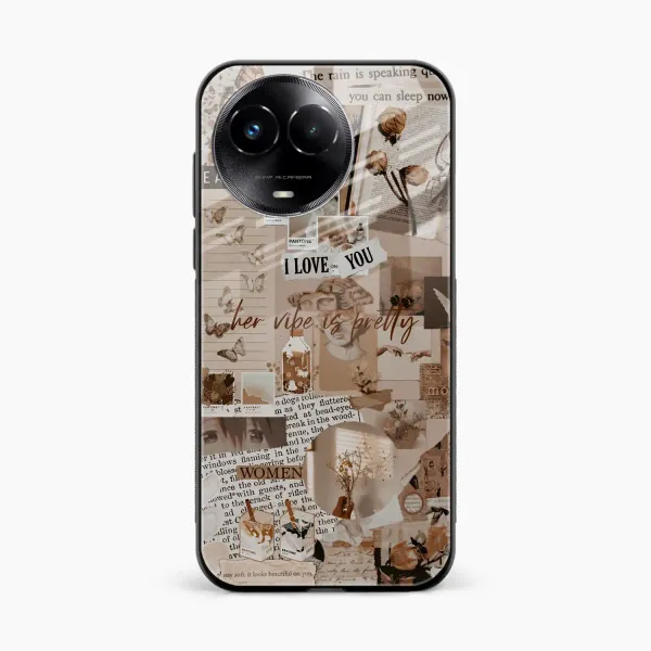 Aesthetic Vintagel Realme C67 5G Back Cover