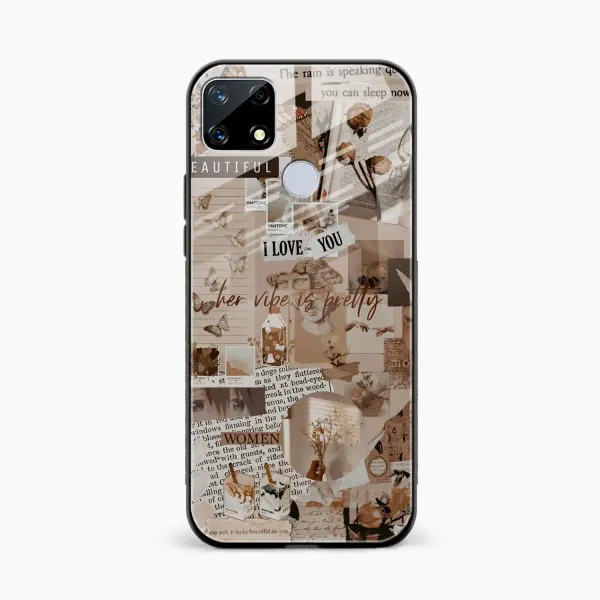 Aesthetic Vintagel Realme Narzo 30A Back Cover
