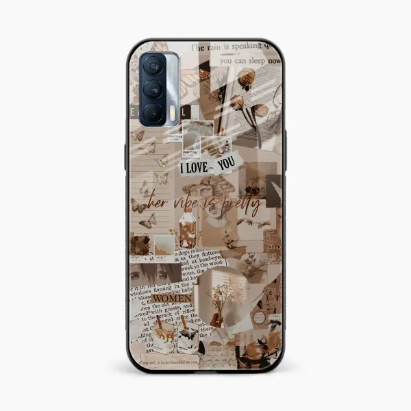 Aesthetic Vintagel Realme X7 5G Back Cover